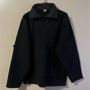 Tru Spec Fleece Quarter Zip Black Men’s X Large